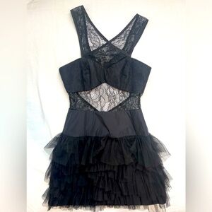 NWT BCBGeneration short black dress. Size 0